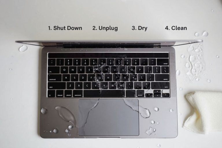 MacBook Water Damage? Here’s What to Do
